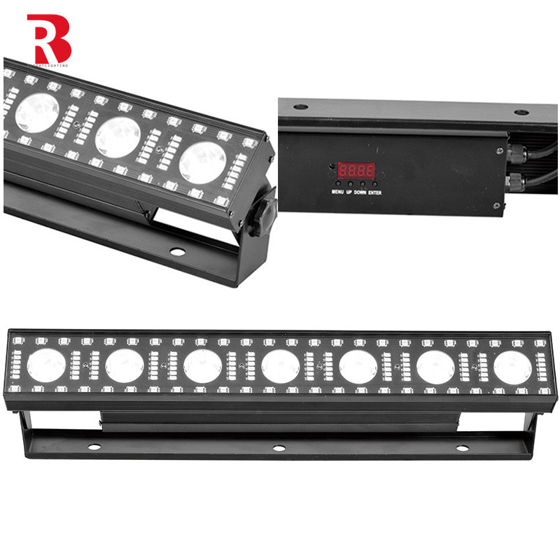 Club CREE 63*PCS Teste mobili Luci da palcoscenico portatili RGB Beam Light LED 20000 ore