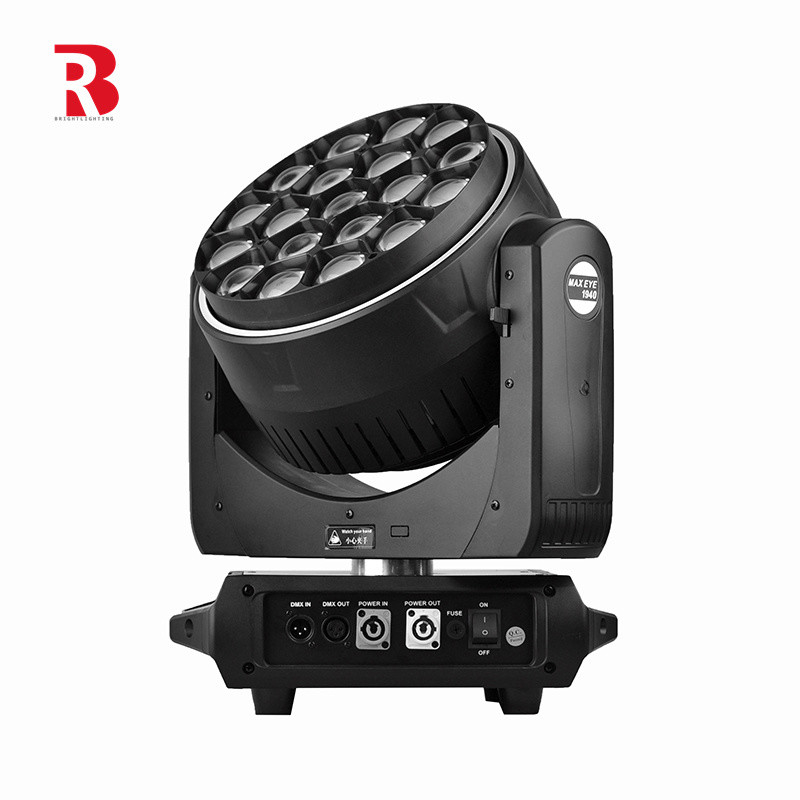 RGBW 4in1 LED Moving Head Stage Light 19*40W Bee's Eye Factory