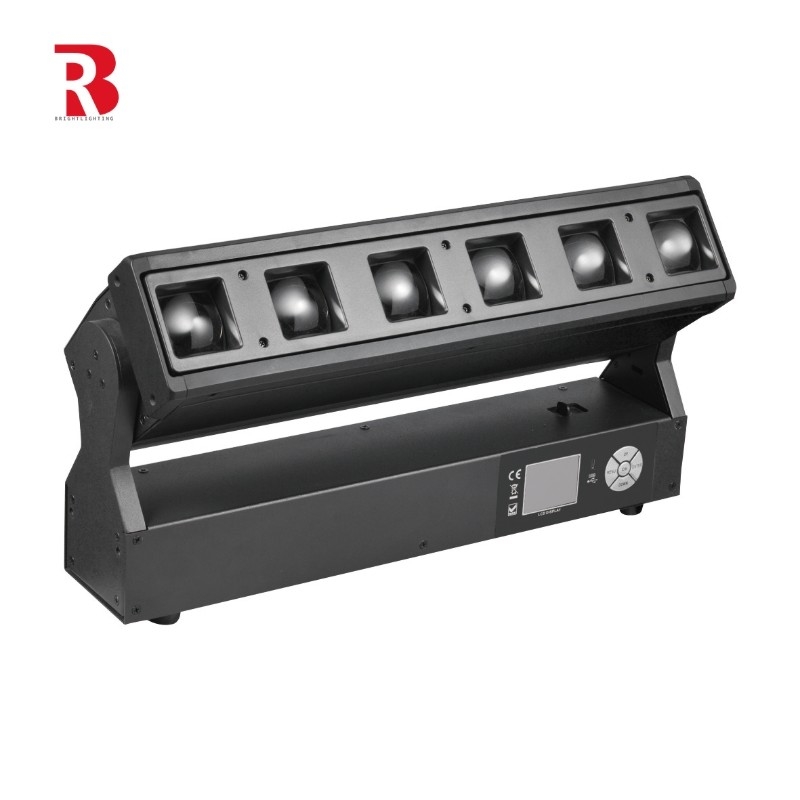 6pcs 40W Animazione Laser Projector LED Spot Moving Head Light Per Disco Club Progetto