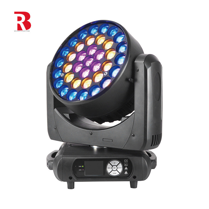 37*15W LED Alta luminosità RGBW 4in1 Lavaggio Moving Head Light Per Concerto di Festa