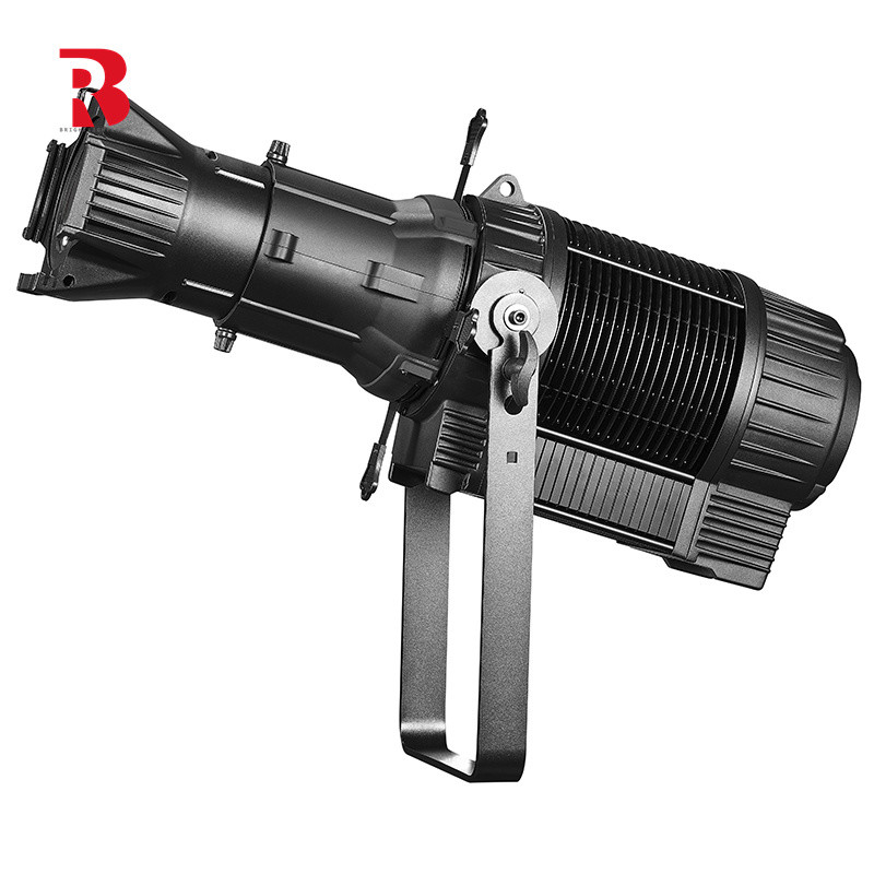 200W Fan-Less Silent Fixed Focus LED Profile Spot Stage Studio Light Cool Bianco
