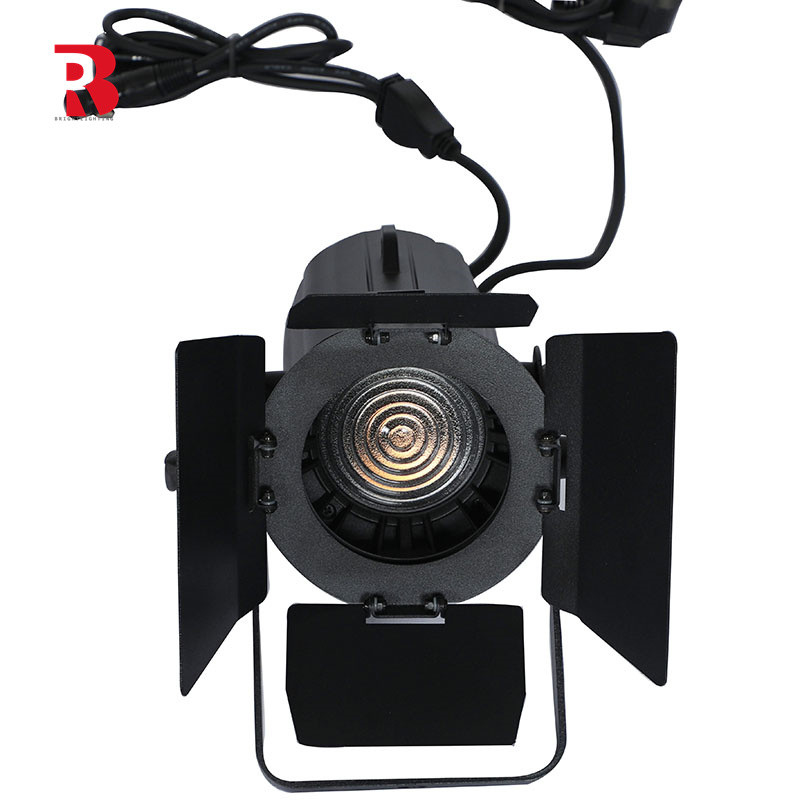 Faretto Mini Fresnel Dmx 60W LED 60w Lampada da studio singola WW / CW