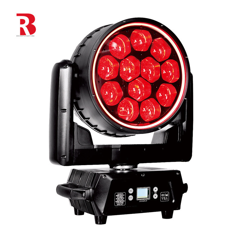 Dmx512 Zoom 12 40W 4-in-1 Lampada a LED Moving Head Stage Light per l'evento