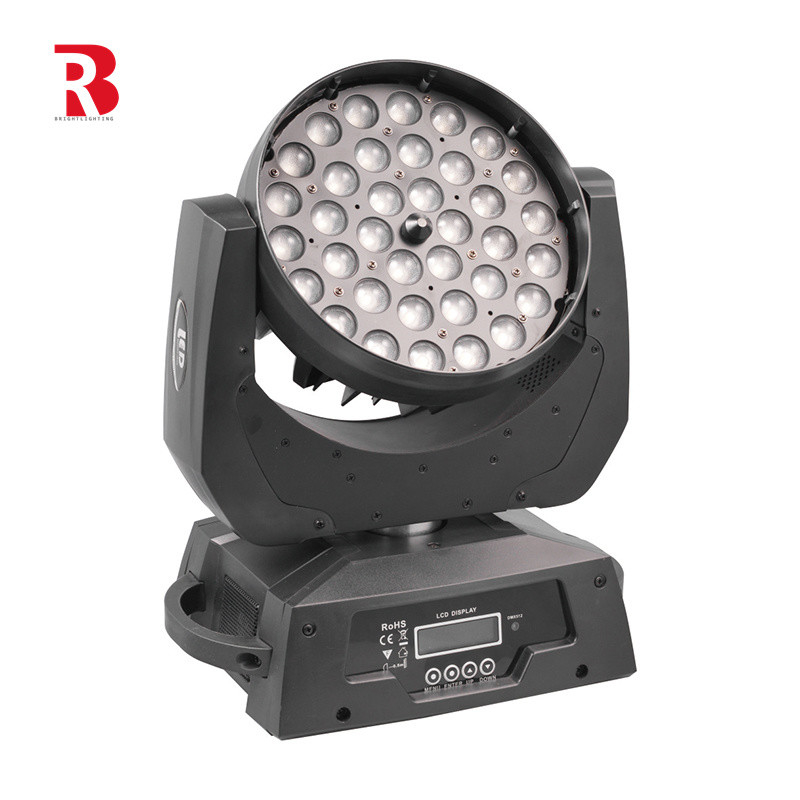 RGBW ZOOM BEAM Beeye Stage Light per DJ DMX512 LED Moving Head