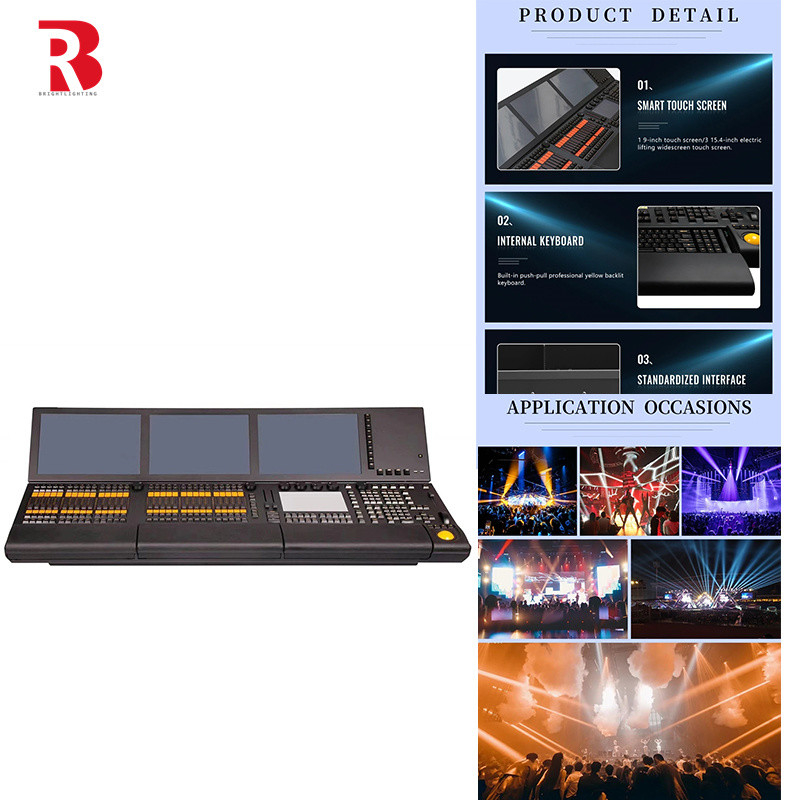 Sistema operativo Linux MA Full Size Stage DMX Controller System per luci dj