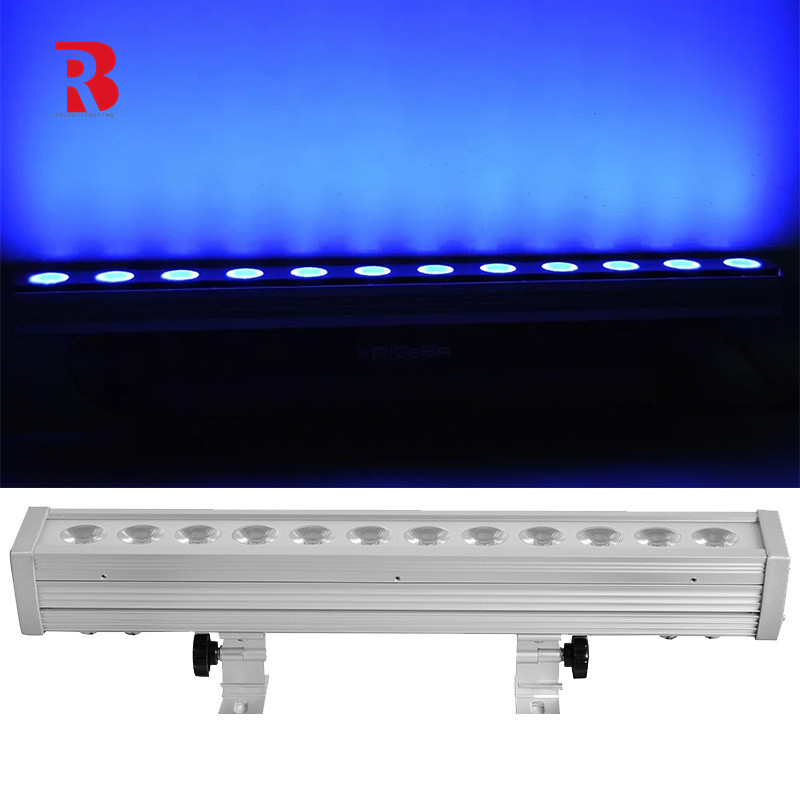 Edificio all'aperto Hotel LED 12×3W RGB 3in1 LED Stage Wash DMX
