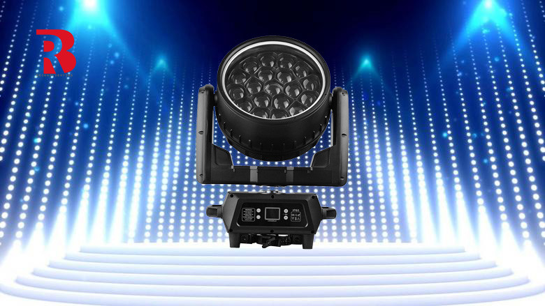LED Zoom impermeabile DMX512 LED Moving Head Stage Light Per Festa