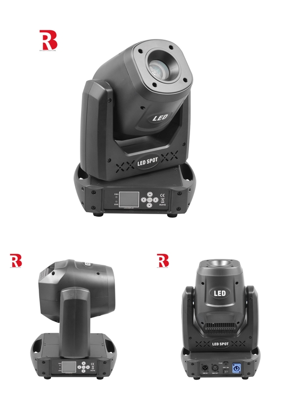 8000K DMX512 Moving Head 100W LED Spot Beam Stage Light Per Teatro E Studio