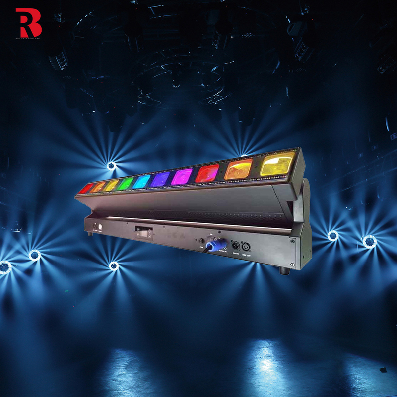 10*60W RBGW 4in1 LED Bar Beam Moving Head Stage Light Fabbricanti