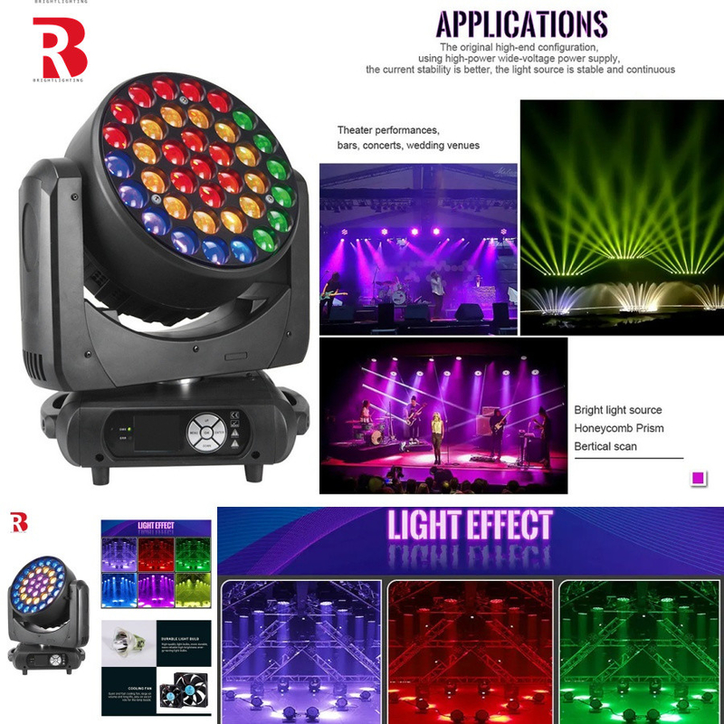 Creare un'atmosfera dinamica con RGBW 4in1 LED Moving Head Light per eventi aziendali