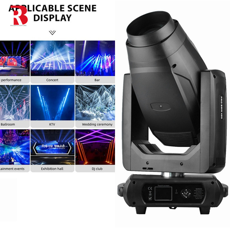 400W 3In1 Led Beam Moving Head Light con CTO CMY Effect Spot BSW Wash Zoom