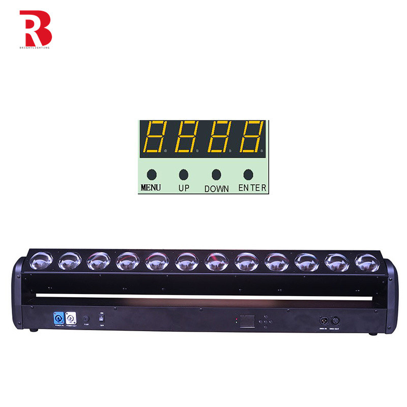 370W LED Bar Light 12*30W 13/57CH LED Moving Head Light Per l'intrattenimento
