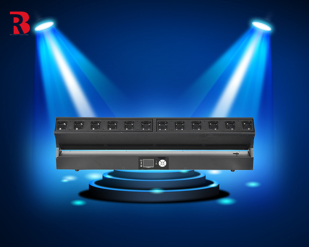 240V 12*40W RGBW Indoor 220 Degree LED Moving Head Light Per Evento Party