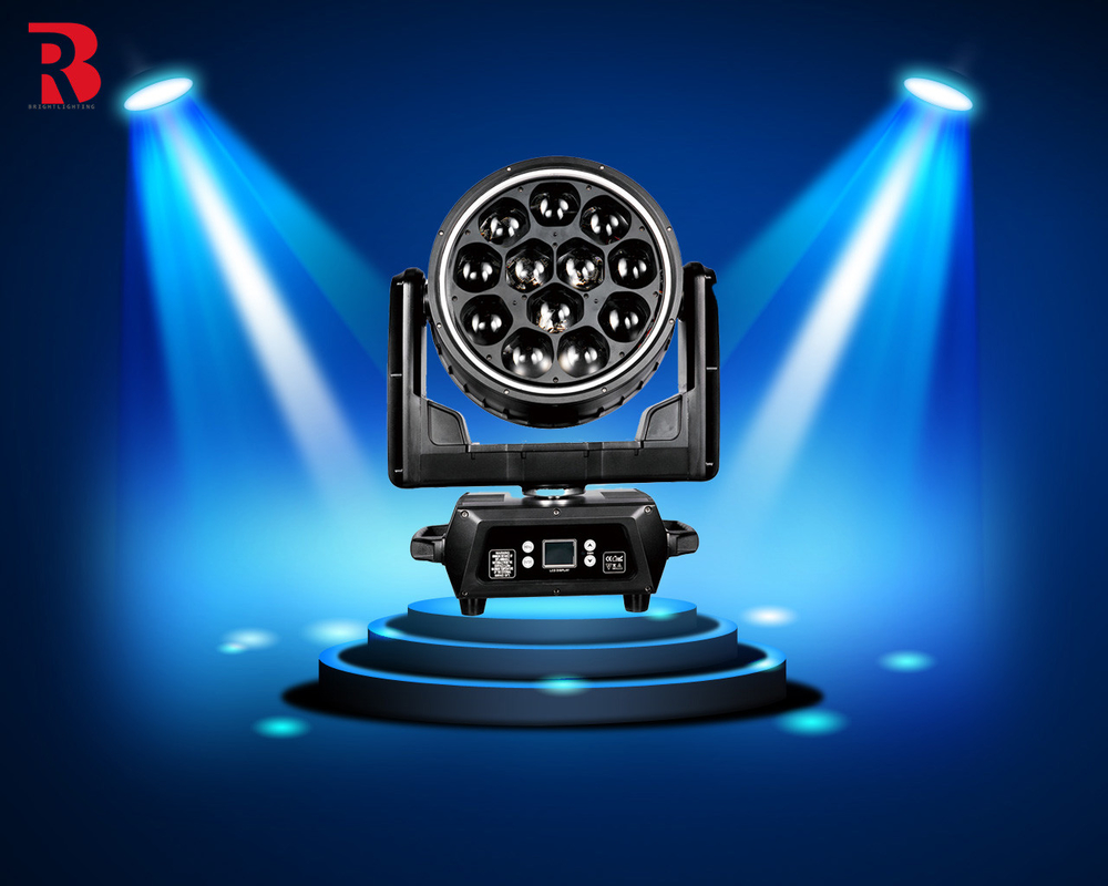LED12*40W DMX512 67CH LCD LED Moving Head Stage Light per l'intrattenimento
