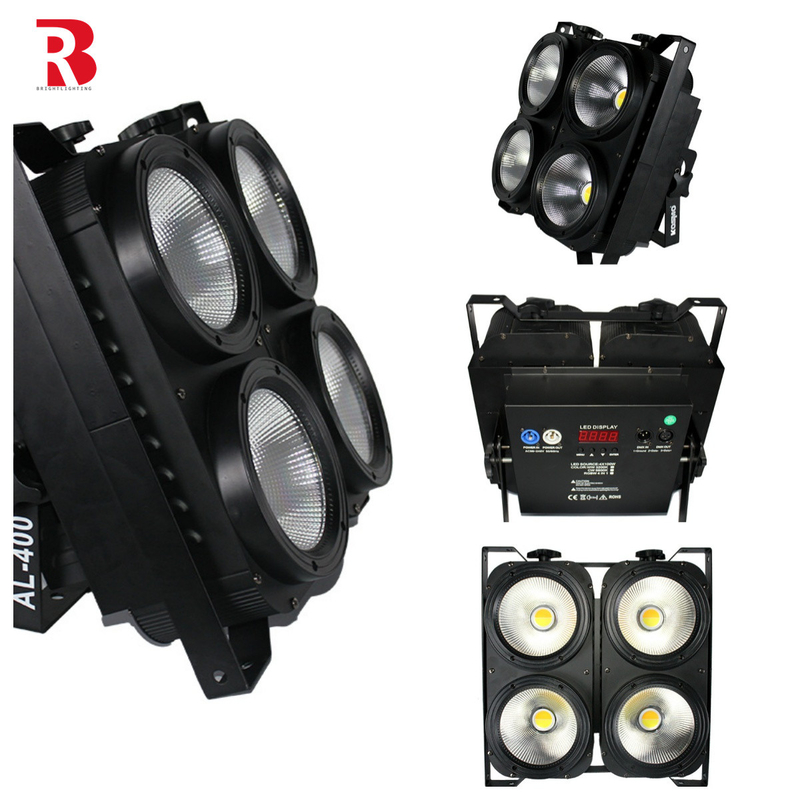 Luce a LED per ciechi 4 occhio Luce per pubblico 4in1 Led Par 4*100W Stage Strobe Light