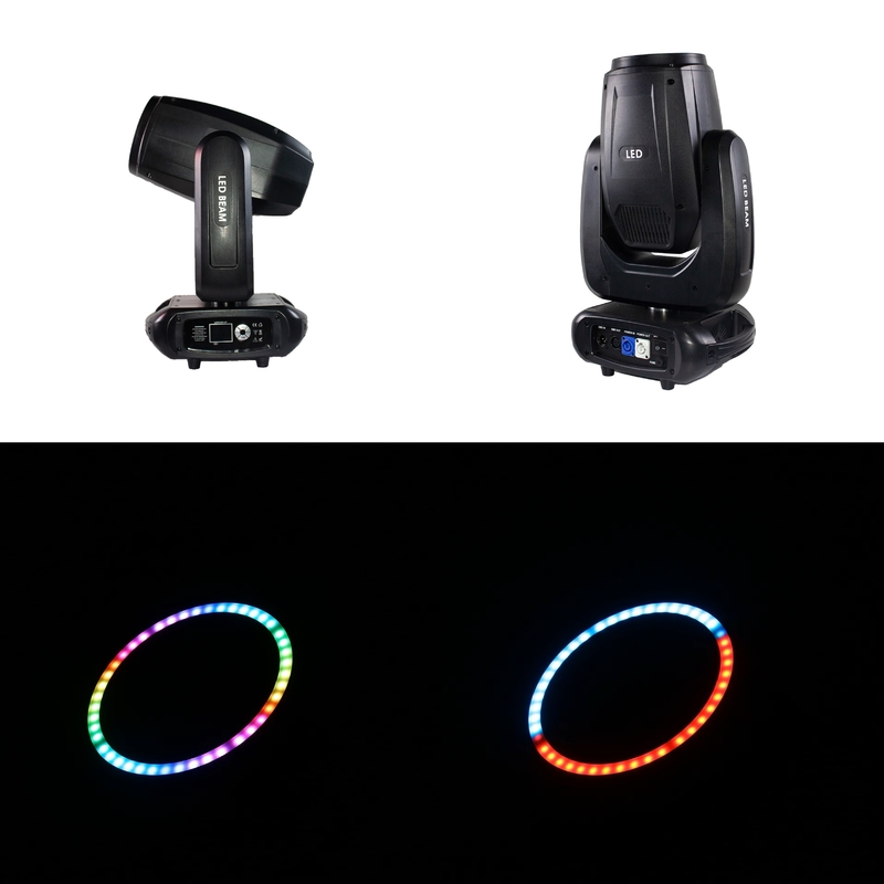 DMX512 LED 200w Indoor Beam Moving Head Wash DJ Stage Light Per Night Club