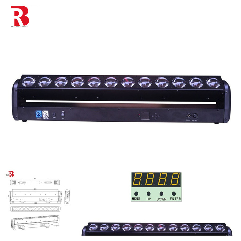 2024 LED di alta qualità 10*30W Beam Moving Head Stage Light Bar DJ professionista per flashing nightclub