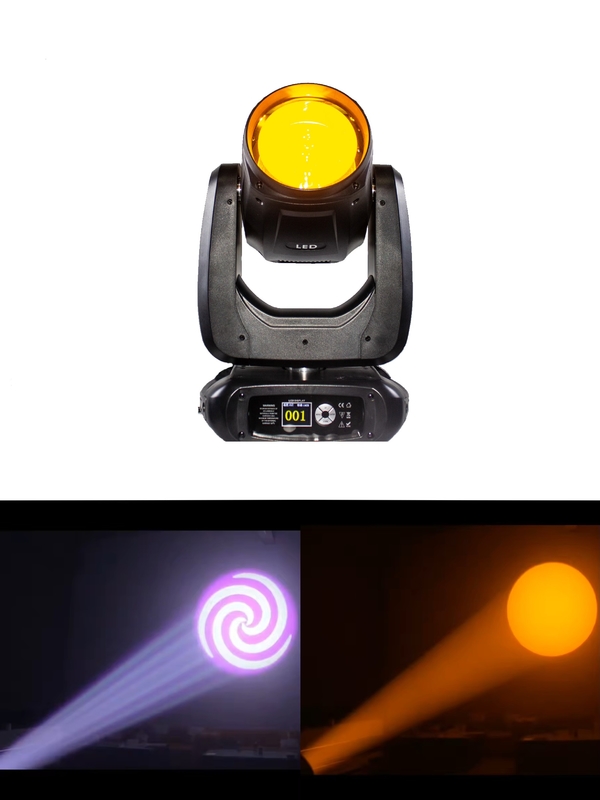 LED di alta qualità DMX512 Beam Stage 200w Moving Head Light per discoteca
