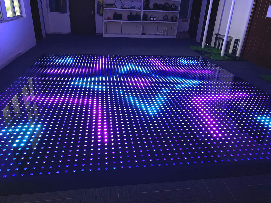 Nuova luce anti-slip mobile a LED per palcoscenico e pavimento da ballo di alta qualità