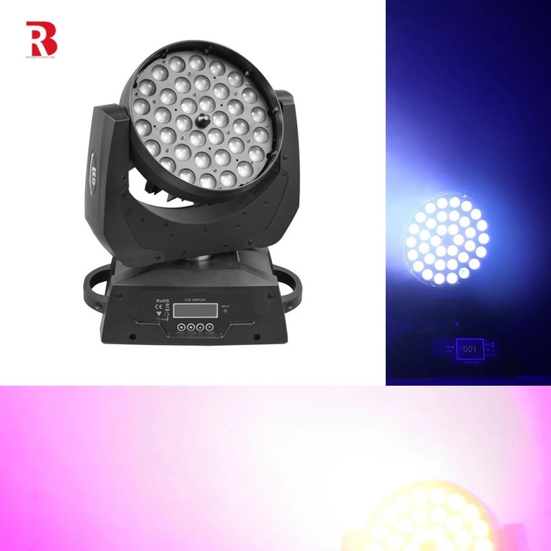4in1 Rgbw Zoom Led 36pcs X 10w Moving Head Wash Light per illuminazione di eventi professionali