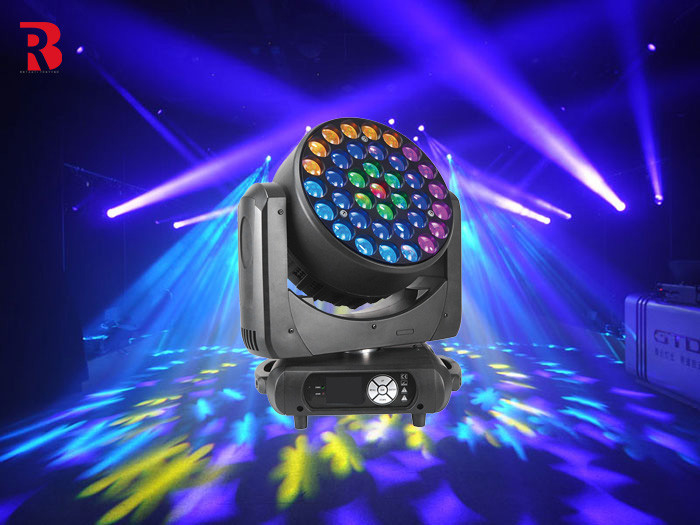 240V 37*15W DMX512 Slave Auto Beeye LED Moving Head Light per l'intrattenimento