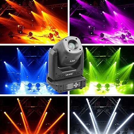 150W DMX White Beam Spot Wash Moving Head Stage Light con angolo di fascio di 15 gradi