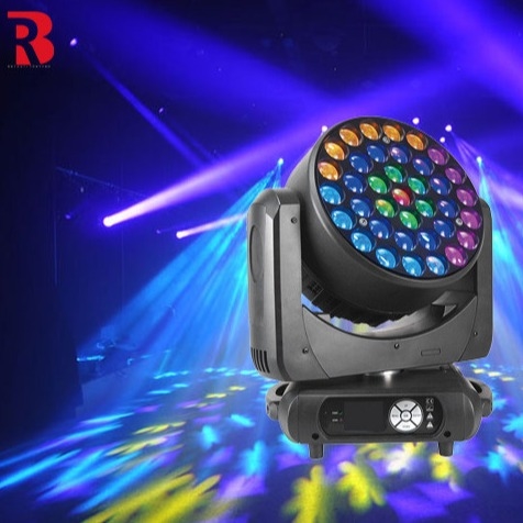 Sistema di raffreddamento avanzato 37pcs 15w LED Moving Head Light per illuminazione sul palco