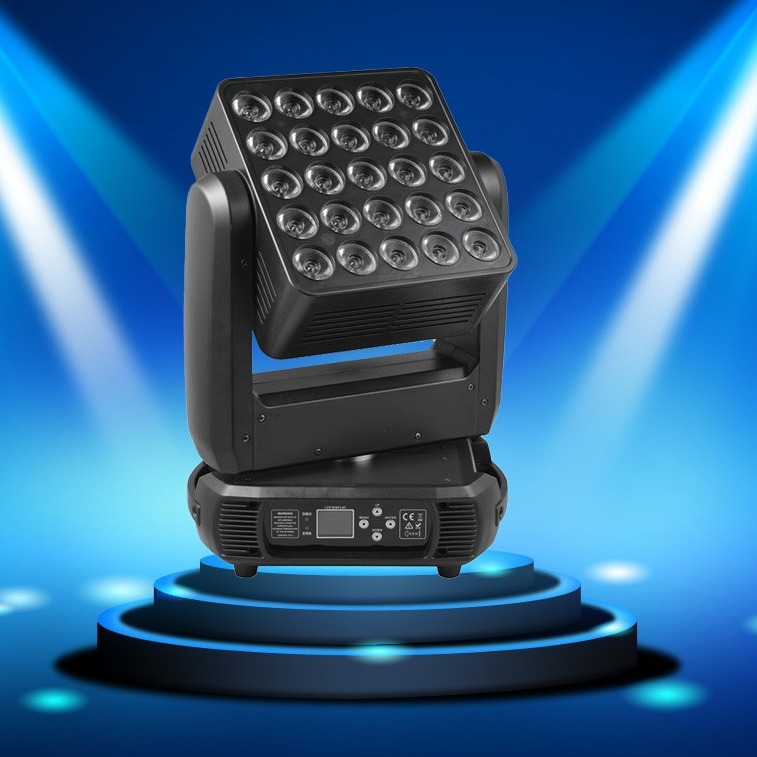 5*5 Matrix 25PCS 12W RGBW LED Moving Head Stage Light Per dj moving headlights Professional Stage