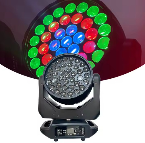 DMX512 esterno 37*15W RGBW LED Moving Head Stage Light con sistema di raffreddamento avanzato