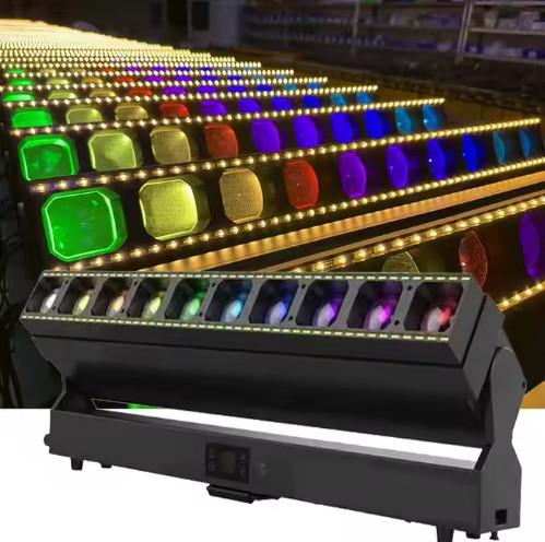 LED 10*60W RGBW LCD RDM Bar Stage Light con IP20