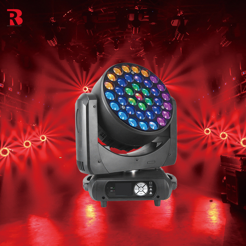 Stage LED Wash Zoom RGBW 4in1 Moving Head Light fornitore