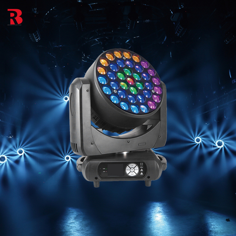 Stage LED Wash Zoom RGBW 4in1 Moving Head Light fornitore