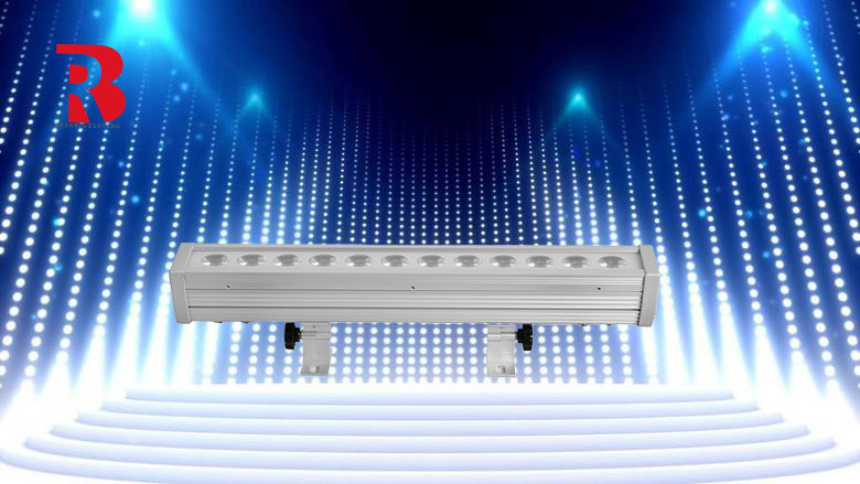 LED Stage Wash City Light per lo spettacolo teatrale DMX512 LED 12 × 3W RGB 3in1