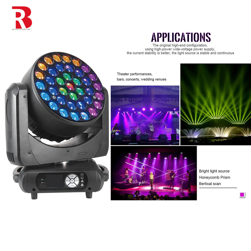 Stage professionale 37*15w LED Moving Head Stage Light per dj