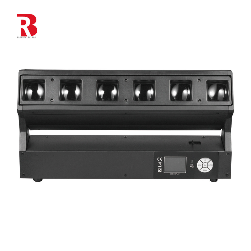 Alta qualità 6*40W Beam Wash Bar Moving Head Stage Light Cina fabbricazione