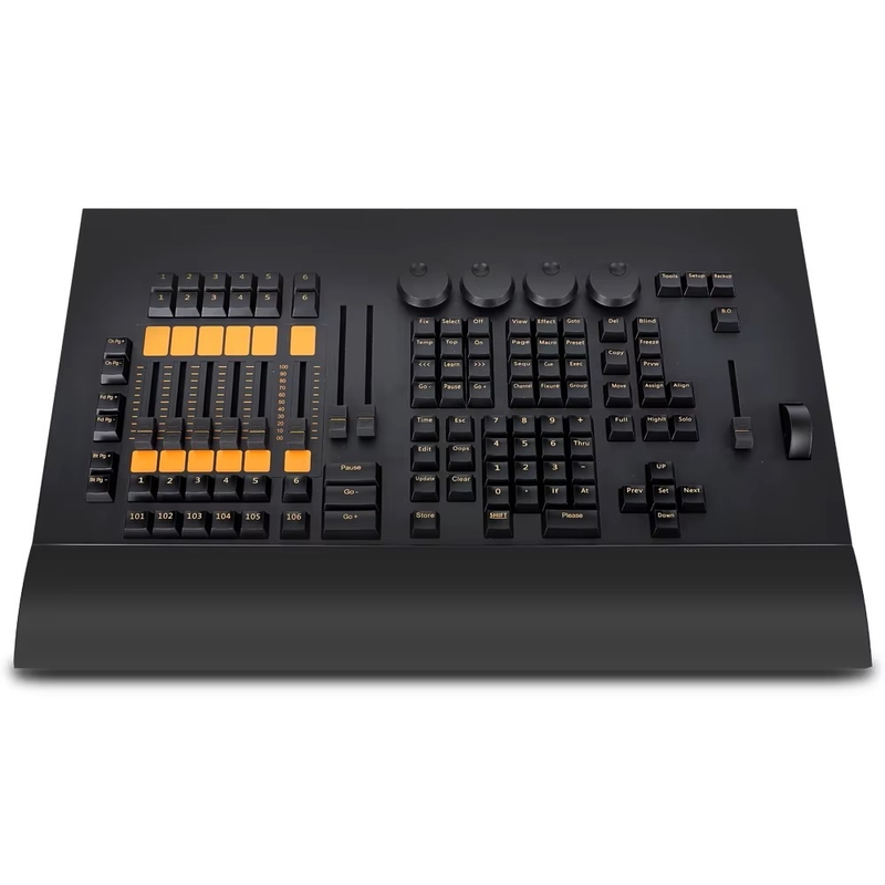 Console del controller DMX con custodia di volo per la luce del palco