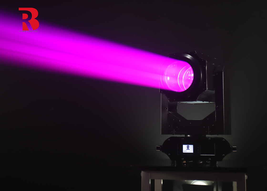 Luce di scena a testa mobile schermo a colori inverto 180° fabbrica