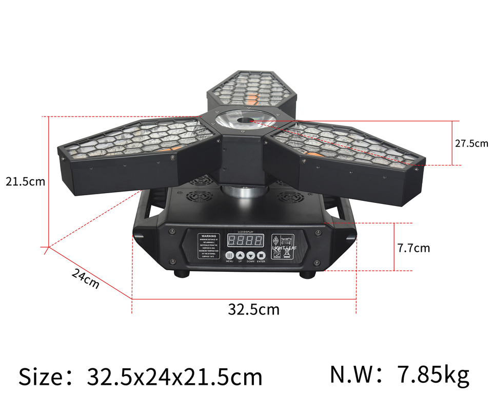 3*60W Gran Fann Beam Retro Moving Head Light per concerti live show