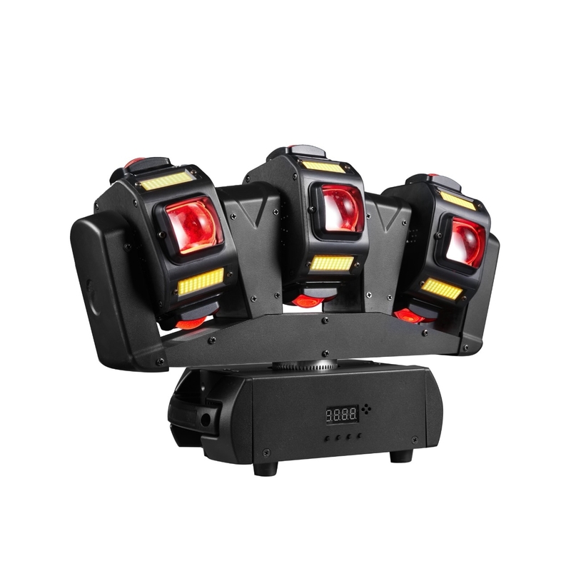 Metodo di attenuazione ultra liscia 120W Triple Tempesta Moving Head Light China Factory