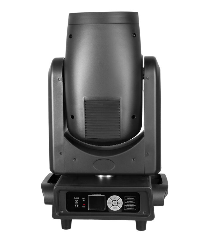 Testa mobile Mini 380 beam stage light con corpo piccolo