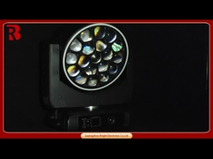 19pcs40w lavaggio faro mobile