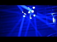 Luce a testa mobile a raggio rotante con DMX 512 DMX 512 LASER RED