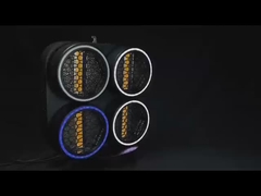 Produttori di luci a testa in movimento Retro 4 occhi Blinder RGB LED Beads