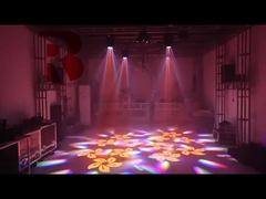 Mini modello con prisma RGBW per mostrare 6 occhi d'ape luce