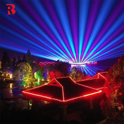 Festival di musica versatile montaggio capelli in movimento illuminazione per palcoscenico a LED IP65 380W