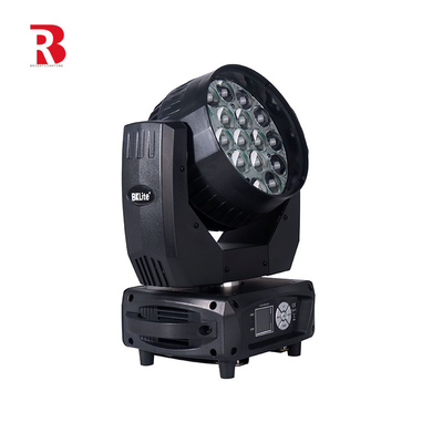 Testa mobile a LED per interni ZOOM e rotazione 19 pezzi 15 W 4 in 1 Luce da palco Beeye
