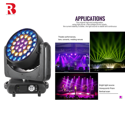 4in1 600W DMX512 RGBW LED Stage Wash Moving Head Light Manufacture