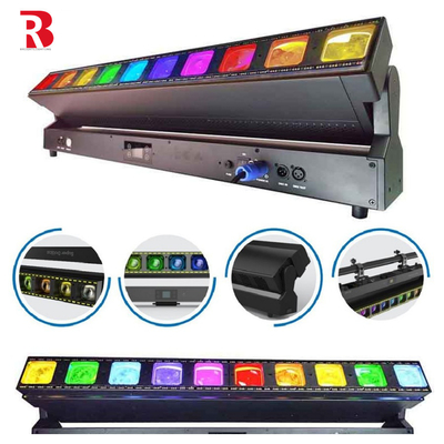 IP20 RGBW installazione rapida e facile movimento del fascio di testa luce laser per eventi