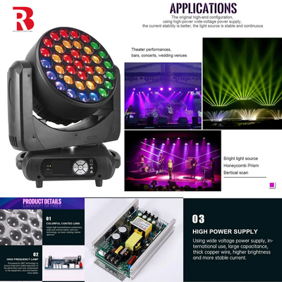 Creare un'atmosfera dinamica con RGBW 4in1 LED Moving Head Light per eventi aziendali