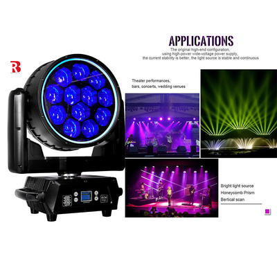 LED Moving Head Light 12*40W DMX512 Acque resistenti LED Stage Light For Party